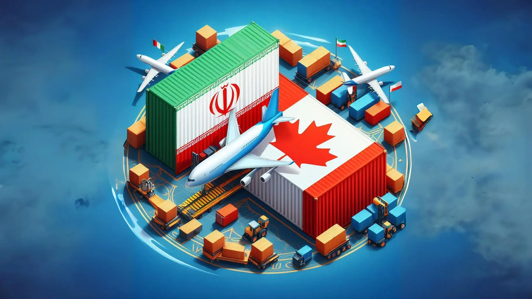 واردات انواع کالا به ایران و کانادا